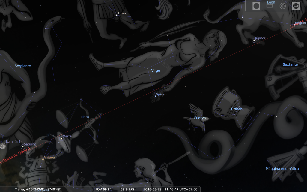 Stelarium - Escenario del verano16