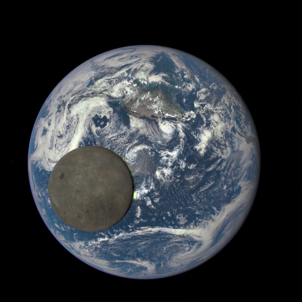 Luna llena, Tierra llena
