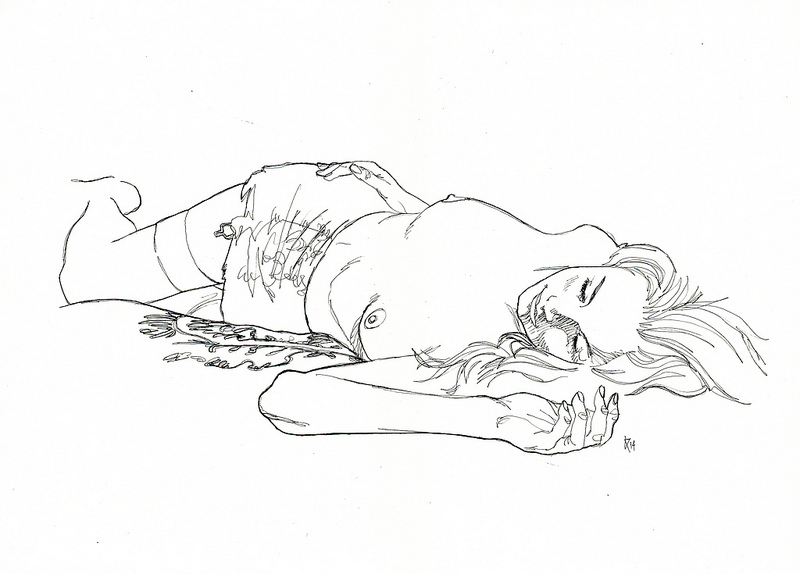 Dibujo erótico