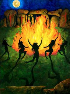 Danza en el fuego